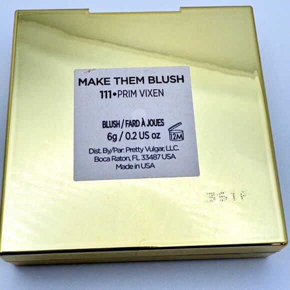 Pretty Vulgar Highlighter Blush Shimmering Swan Glow Up Make Them Prim Vixen - Picture 6 of 8